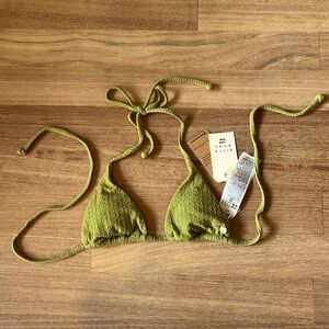 NEW Billabong So Dazed Multi Triangle Bikini Top